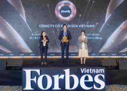 Vinamilk đứng đầu Top 25 thương hiệu dẫn đầu 2025 của Forbes Việt Nam