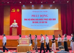 Quảng Ninh quyên góp hơn 6,1 tỷ đồng ủng hộ đồng bào chịu thiệt hại do bão