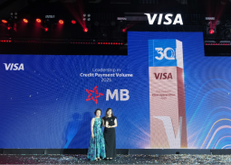 MB nhận 4 giải thưởng danh giá từ Visa