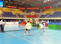 Giải vô địch Pickleball các CLB tỉnh Quảng Ninh 2025 thu hút 200 VĐV tranh tài