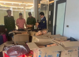 Ninh Bình: Thu giữ 3,5 tạ đông trùng hạ thảo và táo đỏ không rõ nguồn gốc