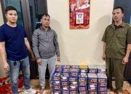 Hải Phòng: Bắt giữ đối tượng tàng trữ, vận chuyển trái phép hơn 115kg pháo