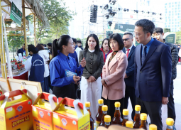 Khai mạc Triển lãm sản phẩm khởi nghiệp thanh niên 2025