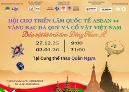 Vàng, bạc, đá quý và cổ vật sẽ “kể” câu chuyện gì tại ASEAN++ 2025?