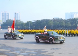 Bộ Công an tổ chức Lễ xuất quân đảm bảo an ninh, trật tự sự kiện hướng tới Đại hội Đảng XIV