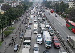 Hà Nội: Từ ngày 15/1 cấm xe tải từ 2 tấn trở lên lưu thông ban ngày trong nội đô 