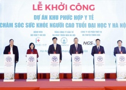 Tổng Bí thư Tô Lâm dự khởi công Dự án Khu phức hợp Y tế - Chăm sóc sức khỏe người cao tuổi