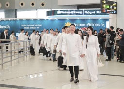 Khi hạnh phúc cất cánh từ chuyến bay đặc biệt của Vietnam Airlines đầu năm 2026