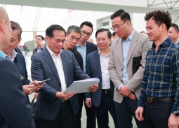 Phó Thủ tướng Bùi Thanh Sơn kiểm tra công tác chuẩn bị cho Hội chợ mùa Xuân 2026