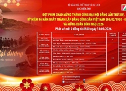 Chương trình chiếu phim miễn phí chào mừng thành công Đại hội Đảng lần thứ XIV