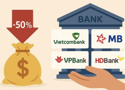 Được giảm 50% dự trữ bắt buộc, 4 nhà băng lớn hưởng lợi ra sao?