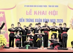 Hào khí “Hùm xám Yên Thế” sống lại trong hội xuân Đền Trũng