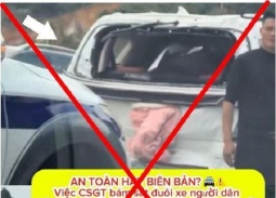 Cục Cảnh sát giao thông bác bỏ tin giả về việc dừng ôtô trên đường cao tốc