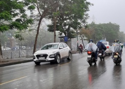 Thời tiết ngày 24/2: Bắc Bộ mưa phùn và sương mù vào sáng sớm