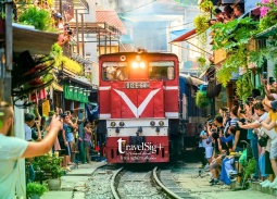 Hà Nội: Giảm tàu qua cầu Long Biên, dừng tàu hàng phố cà phê đường tàu