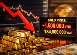 Vàng bất ngờ “quay xe”, người mua hôm qua đã lỗ cả triệu đồng