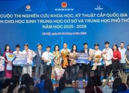 Học sinh Quảng Ninh xuất sắc giành 3 giải cuộc thi nghiên cứu khoa học, kỹ thuật cấp quốc gia
