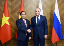 Chủ tịch Duma Quốc gia Nga: Hết sức ủng hộ thỏa thuận xây dựng nhà máy điện hạt nhân Ninh Thuận 1