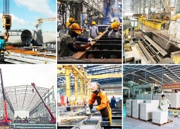 Ngành xây dựng đóng vai trò mũi nhọn dẫn dắt tăng trưởng kinh tế