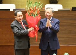 Ông Trần Thanh Mẫn tái đắc cử Chủ tịch Quốc hội khóa XVI