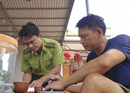 Thanh Hóa: Thu giữ 23 cây muội hồng không rõ nguồn gốc tại nhà dân