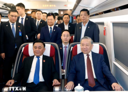 Tổng Bí thư, Chủ tịch nước Tô Lâm tới thăm Nam Ninh (Trung Quốc)