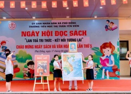 Ngày hội đọc sách ở Trường Tiểu học thị trấn Yên Viên: Lan tỏa văn hóa đọc từ những điều giản dị
