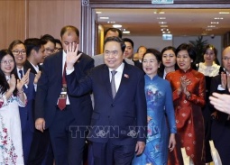 Chủ tịch Quốc hội Trần Thanh Mẫn gặp gỡ cộng đồng người Việt tại Thổ Nhĩ Kỳ