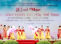 Chuỗi hoạt động văn hóa, thể thao đặc sắc dịp Lễ hội Đền Hùng 2026