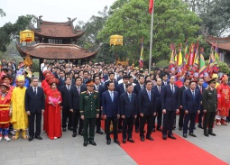Phú Thọ: Lễ giỗ Đức Quốc Tổ Lạc Long Quân và Dâng hương tưởng niệm Tổ Mẫu Âu Cơ