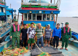 Hải đoàn Biên phòng 38 bắt giữ 2 phương tiện vận chuyển trái phép khoảng 15.000 lít dầu DO
