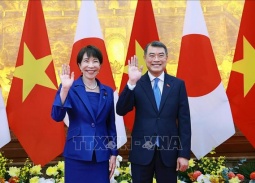Thủ tướng Nhật Bản Takaichi Sanae kết thúc chuyến thăm chính thức Việt Nam