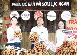 Phó Chủ tịch tỉnh Bắc Ninh livestream 'chốt đơn' hơn 31 tấn vải thiều