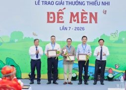 Lễ trao Giải thưởng Thiếu nhi Dế Mèn: Vinh danh những 'Hiệp sĩ' của tuổi thơ