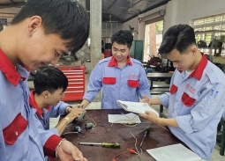 Tuyển sinh khóa 6 chương trình Học bổng dạy nghề Toyota