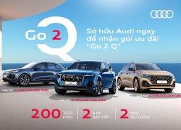 Audi ưu đãi khuyến mại giảm giá lên đến 200 triệu đồng