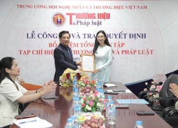 Nhà báo Khổng Nhung được bổ nhiệm làm Tổng biên tập Tạp chí điện tử Thương hiệu và Pháp luật