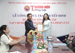 Nhà báo Khổng Nhung được bổ nhiệm làm Tổng biên tập Tạp chí điện tử Thương hiệu và Pháp luật