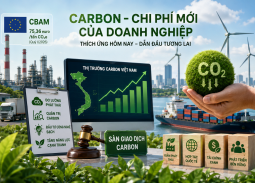 Carbon trở thành “chi phí mới” của doanh nghiệp trong cuộc đua xanh toàn cầu