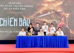 Thanh Hóa: Công bố phim điện ảnh lịch sử “Chiến Bào” tại khu di tích lịch sử Lam Kinh
