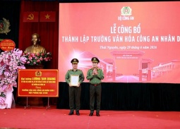 Thành lập Trường Văn hóa Công an nhân dân I tại Thái Nguyên