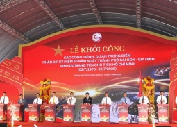 TP.HCM khởi công 8 công trình, dự án trọng điểm chào mừng 50 năm thành phố mang tên Bác