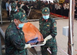Phát hiện thêm nhiều hài cốt liệt sĩ ở công viên Lê Thị Riêng