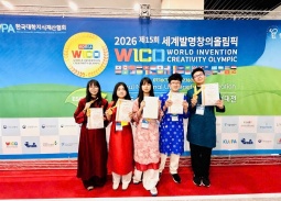 Nhóm nghiên cứu trường THCS – THPT Newton xuất sắc giành HCV tại Cuộc thi WICO 2026