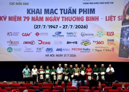 Khai mạc Tuần phim Kỷ niệm 79 năm Ngày Thương binh - Liệt sĩ 27/7