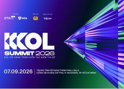 KOL Summit 2026 với chủ đề 'KOL với hành trình kiến tạo niềm tin số' sắp diễn ra