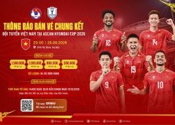 VFF công bố vé xem chung kết Việt Nam với Thái Lan tại Mỹ Đình
