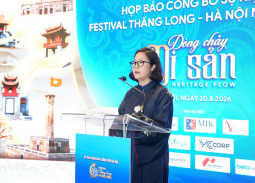 Festival Thăng Long - Hà Nội 2026: Kết nối di sản, nghệ thuật và sáng tạo trong 'dòng chảy di sản'