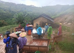 Thanh Hóa: Nhiều tuyến đường ở các xã miền núi bị sạt lở