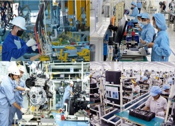 Sản xuất công nghiệp tháng 8 bứt tốc